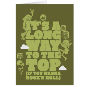 C'est un long chemin jusqu'au dessus (si vous