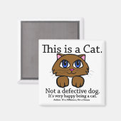 C'est un Magnet de chat (Recto/Verso)