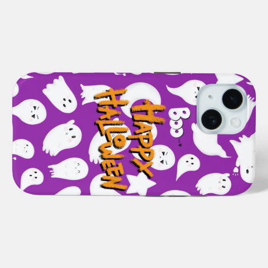 C'est un mignon coque pour Halloween. (Verso (horizontal))