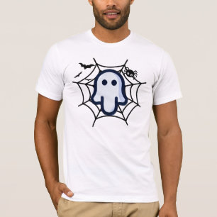 C'est un mignon T-shirt fantôme pour Halloween.