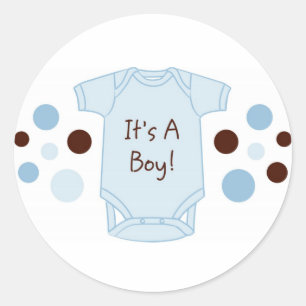 C'est un petit bébé Stickers Enveloppe Phoques