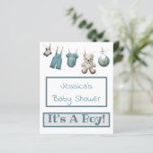 C'est un programme de Baby shower de ligne Vêtemen (Debout devant)