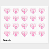 C'est un Stickers Baby shower rose fille (Feuille)