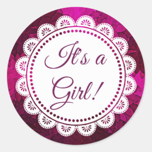 C'est un Stickers Girl Magenta