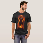 C'est un T-shirt avec une touche moderne (Devant entier)