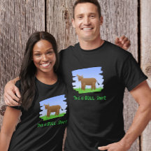 C'est un T-shirt Bull drôle