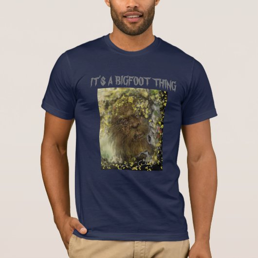 C'est un T-shirt Mens BIGFOOT (Devant)