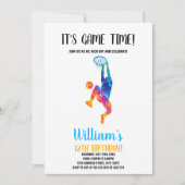 C'est un temps de jeu Basketball Invitations (Devant)