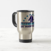 C'est un truc de hockey Travel Mug (Devant gauche)