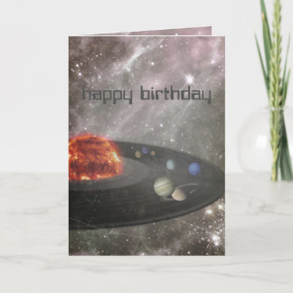 C'est un univers musical ! Carte de joyeux