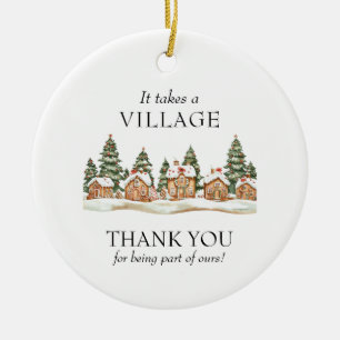 C'est un village Ornement de Noël pour Appréciatio