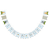 C'est une bannière de Baby shower à thème Boy, Woo (Tout)