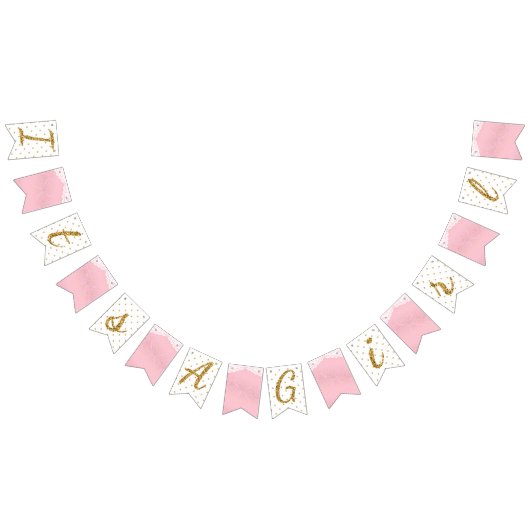 C'est une bannière de baby shower de fille (Tout)