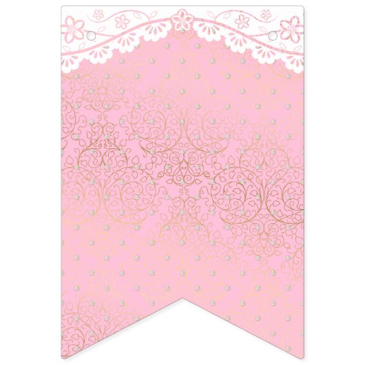 C'est une bannière de baby shower de fille (Deuxième drapeau)