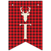 C'est une bannière de Baby shower de garçon, cerf (Troisième drapeau)