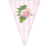 C'est une bannière de Baby shower de rose rose ros (Troisième drapeau)