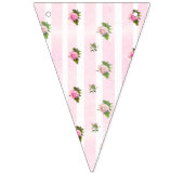 C'est une bannière de Baby shower de rose rose ros (Deuxième drapeau)