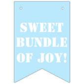 C'est une bannière de Bunting Boy (Premier drapeau)