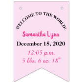 C'est une bannière de Bunting Girl (Troisième drapeau)