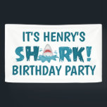 C'est une bannière SHARK Kid Birthday Party<br><div class="desc">C'est un SHARK Kid Birthday Party Banner Il est temps de décorer! Cette bannière d'anniversaire sur le thème des requins sera une fave !</div>