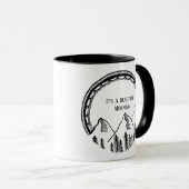 C'est une belle tasse de café de matin (Devant droit)