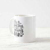 C'est une bonne journée pour enseigner Mug de café (Devant gauche)