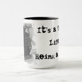 C'est une bonne vie d'être un chat Mug (Centre)