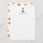 C'est une carte de billet Giraffe (Devant / Derrière)