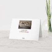 C'est une carte de voeux bonne d'obtention pour (Dos)