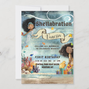 C'est une carte d'invitation d'anniversaire de la