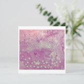 C'est une carte Faire-part fille (Debout devant)