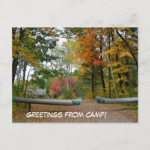C'est une carte postale du camp !