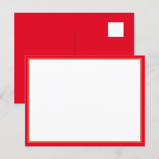 C'est une carte postale vide