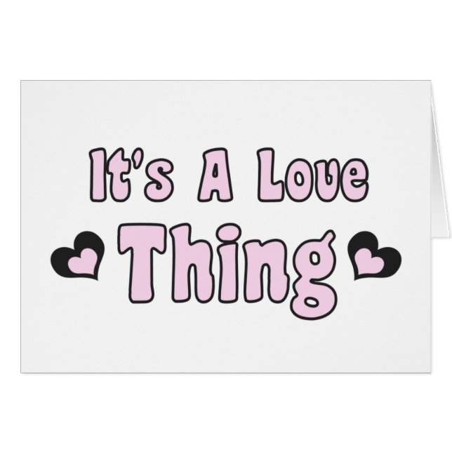 C'est une chose d'amour (Devant horizontal)