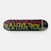 C'EST UNE CHOSE D'AMOUR JMT 7 3/4" Skateboard Deck (Horz)