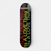 C'EST UNE CHOSE D'AMOUR JMT 7 3/4" Skateboard Deck (Devant)
