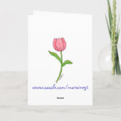 C'est une chose de ressort - carte de voeux (Dos)