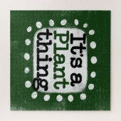 C'est une chose Plante Jigsaw Puzzle (Horizontal)