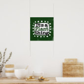 C'est une chose Plante Poster Wall Art (Cuisine)