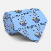 C'est une cravate de garçon pour le papa (Roulé)