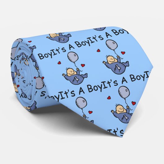 C'est une cravate de garçon pour le papa (Roulé)