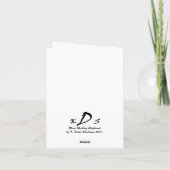 C'est une enveloppe - Merci de photo de mariage de (Dos)