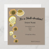 C'est une fête coquillages 5,25" x 5,25" programme (Devant / Derrière)