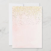 C'est une fête d'arrosage de Faire-part de bébé (Dos)