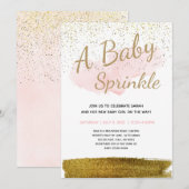 C'est une fête d'arrosage de Faire-part de bébé (Devant / Derrière)