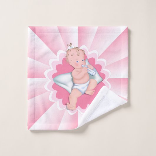 "C'est une fille !" (Gant de toilette)