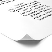 C'est une fille ! Baby shower 6 Tableau des sièges (Coin)