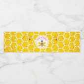 C'est une fille Baby shower Étiquette de bouteille (Étiquettes simples)