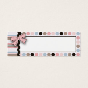 C'est une fille ! Balise cadeau Skinny 2