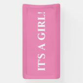 C'EST UNE FILLE ! BANDEROLE (Verticale)